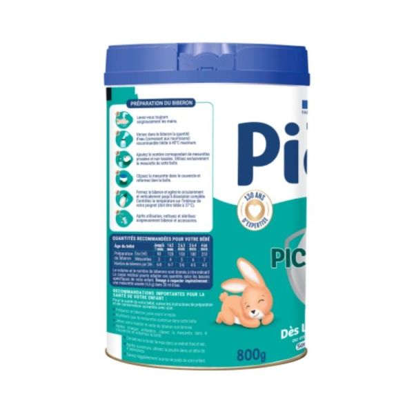 Picot Picogest 1er âge (0-6 mois) 800g - Répond aux besoins nutritionnels des nourrissons dès la naissance