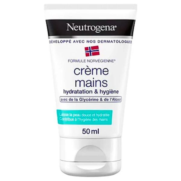 Neutrogena Crème Mains Peaux Sèches - 50ml - Douceur et protection au quotidien