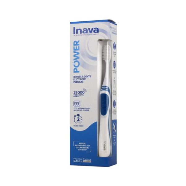 Inava Power Brosse à Dents Electrique Premium - Bleu