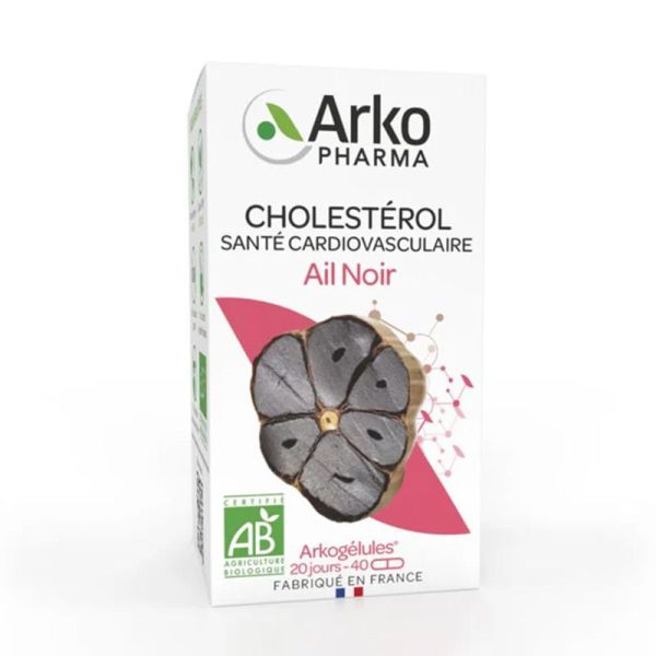 Arkopharma Arkogélules Ail Noir Bio 40 gélules