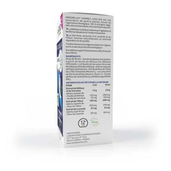 Arkopharma Arkorelax Sommeil Kids Bio 100ml