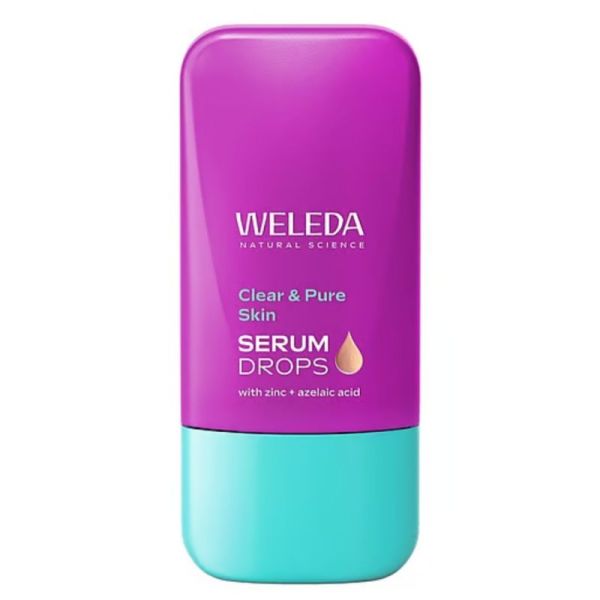 Weleda Clear & Pure Skin Serum Drops 30 ml - Peau nette et purifiée en 7 jours