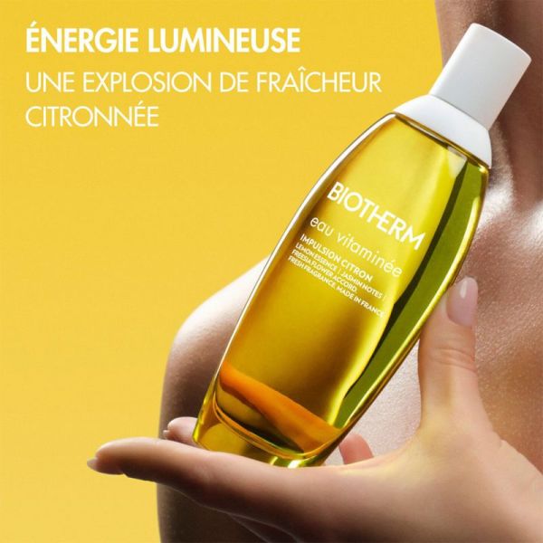 Biotherm Eau Vitaminée Eau de Toilette Impulsion Citron 100ml – Pureté et fraîcheur