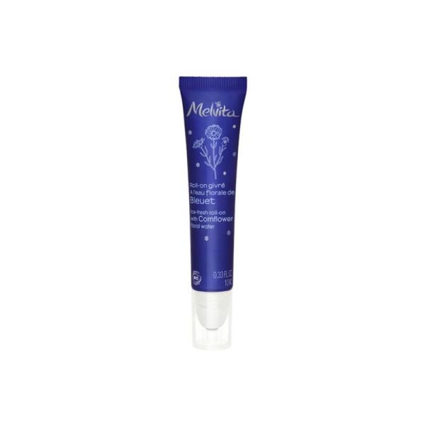 Melvita Roll-on Givré à l'Eau Florale de Bleuet Contour des Yeux 10 ml