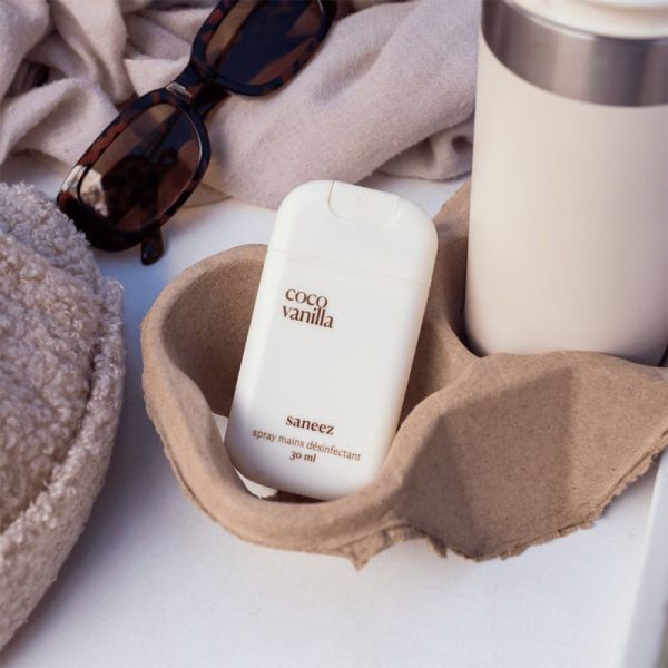 Saneez Spray Désinfectant Coco Vanilla – Hygiène des mains