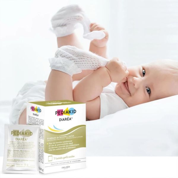 Pediakid Diaréa Boîte de 7 sachets – Réduction des diarrhées et gastro-entérites