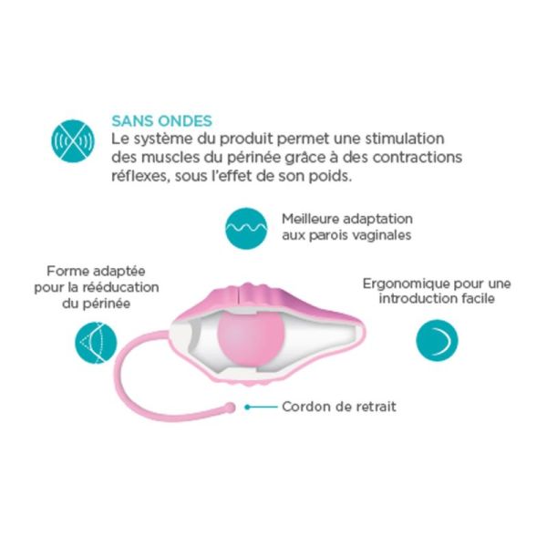 Saforelle Pelvi' Tonic Plus - Dispositif de Renforcement Périnéal