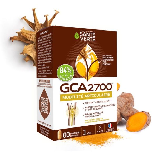Santé Verte GCA 2700 - Mobilité Articulaire - 60 comprimés
