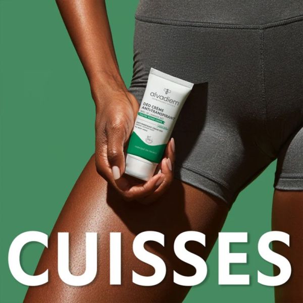Alvadiem Déo Crème Anti-Transpirant Bio 50ml – Confort et fraîcheur