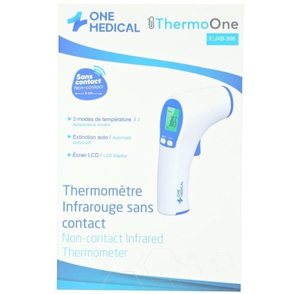 One Medical Thermo One Thermomètre Infrarouge Sans Contact - Prise de température frontale