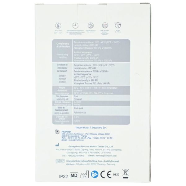 One Medical Thermo One Thermomètre Infrarouge Sans Contact - Prise de température frontale