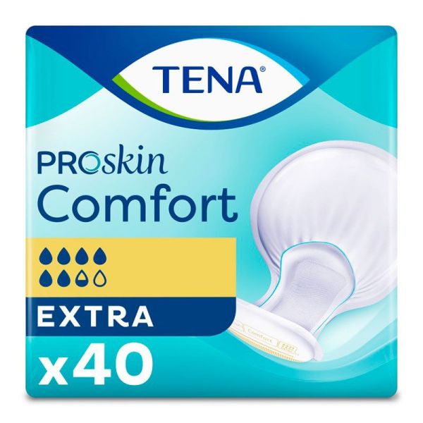 Tena Comfort ProSkin Extra - Protection Anatomique - 40 protections