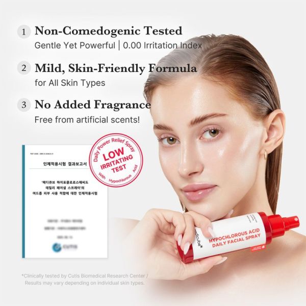 Medicube Spray Apaisant Puissant à l’Acide Hypochloreux 125ml – Peaux acnéiques