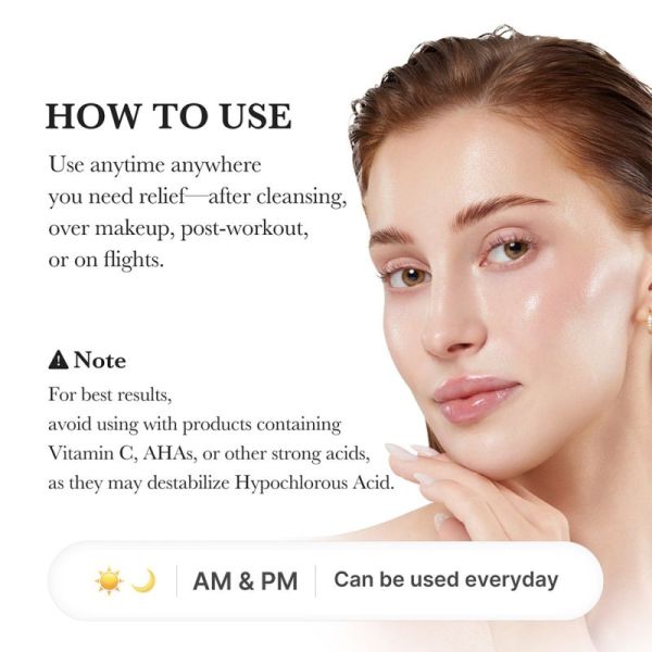 Medicube Spray Apaisant Puissant à l’Acide Hypochloreux 125ml – Peaux acnéiques