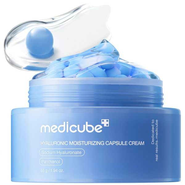 Medicube Crème Capsule Acide Hyaluronique 55g – Hydratation longue durée