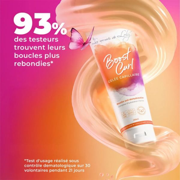 Les Secrets De Loly Gelée Capillaire Boost Curl 250ml – Hydratation et effet ressort