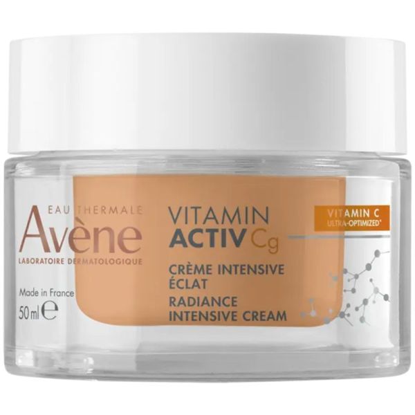 Avène Vitamin Activ Cg Crème Intensive Eclat - 50 ml - Lisse, unifie et révèle l’éclat de la peau