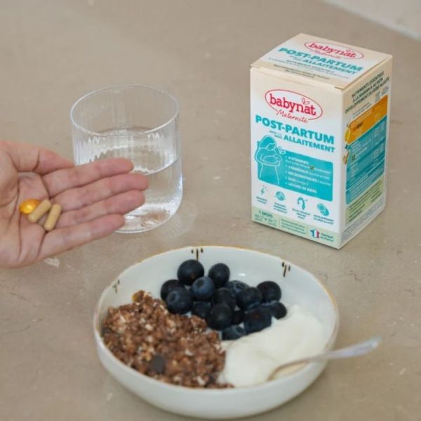 Babybio Babynat Maternité Post-Partum Cure de 1 mois - Equilibre hormonal, physique et cérébral de la maman dès l'accouchement