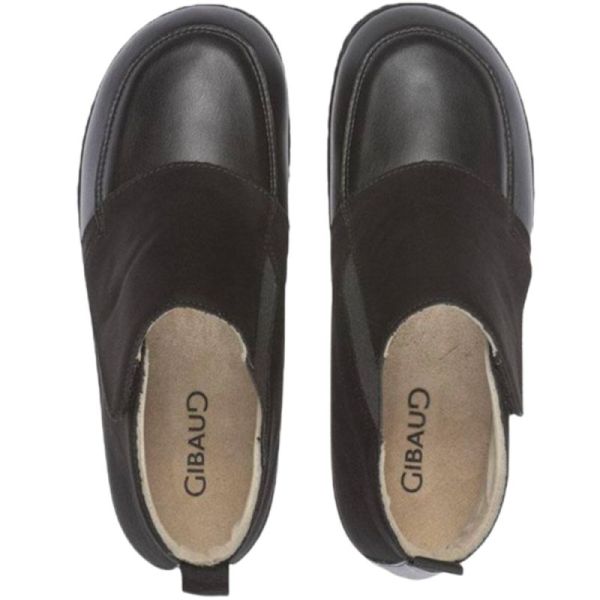 Gibaud CHUT Pisa Noir - Chaussures Confort Femme Pieds Déformés