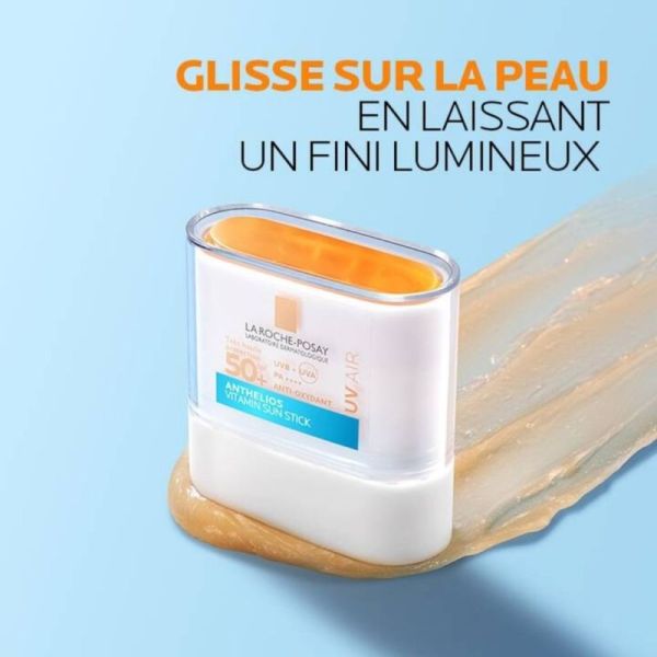 La Roche-Posay Anthelios UVAIR Stick Solaire Vitamine C SPF50+ 10 g - Protection invisible anti-oxydante