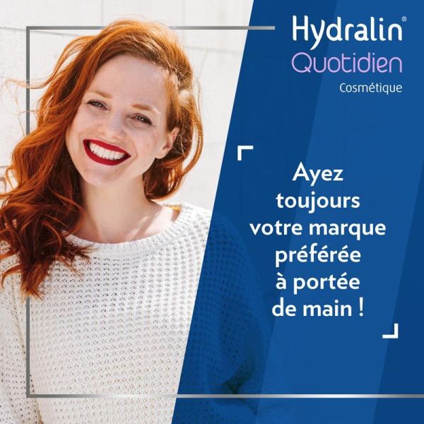 Hydralin Lingettes douces a l'extrait de lotus 10 lingettes