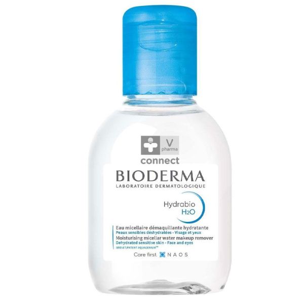 Bioderma Hydrabio H2O Eau Micellaire Démaquillante Peaux Sensibles Déshydratées 100ml