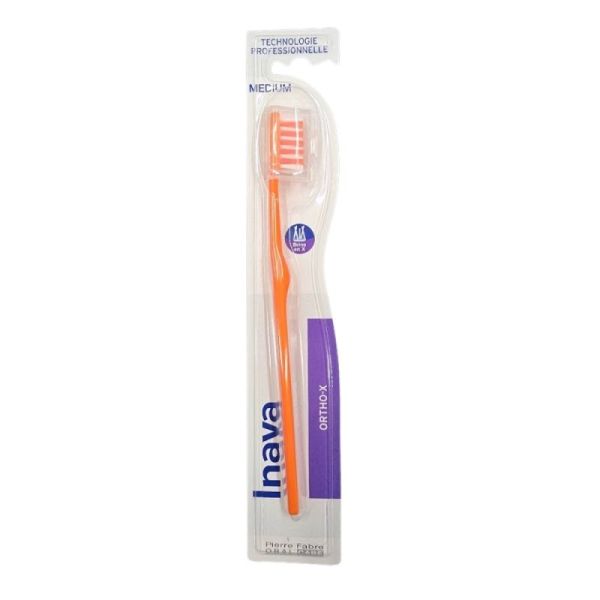 Inava Brosse à Dents Adulte Ortho X Médium