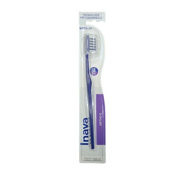 Inava Brosse à Dents Adulte Ortho X Médium
