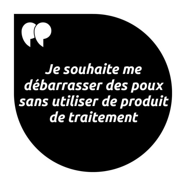 Pouxit Peigne Anti-Poux et Lentes en Acier Inoxydable - 1 peigne - Élimination manuelle précise et immédiate