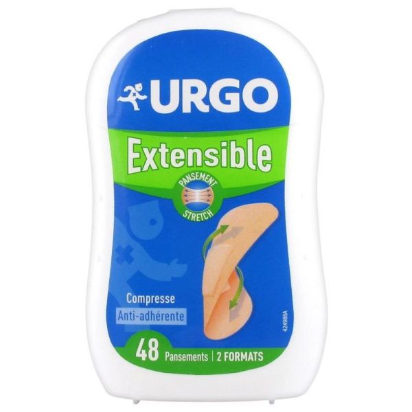 Urgo Extensible Pansements 2 Formats - 48 unités