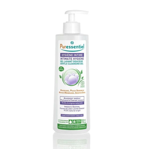 Puressentiel Hygiène Intime Gel Lavant Douceur Certifié Bio - 500ml
