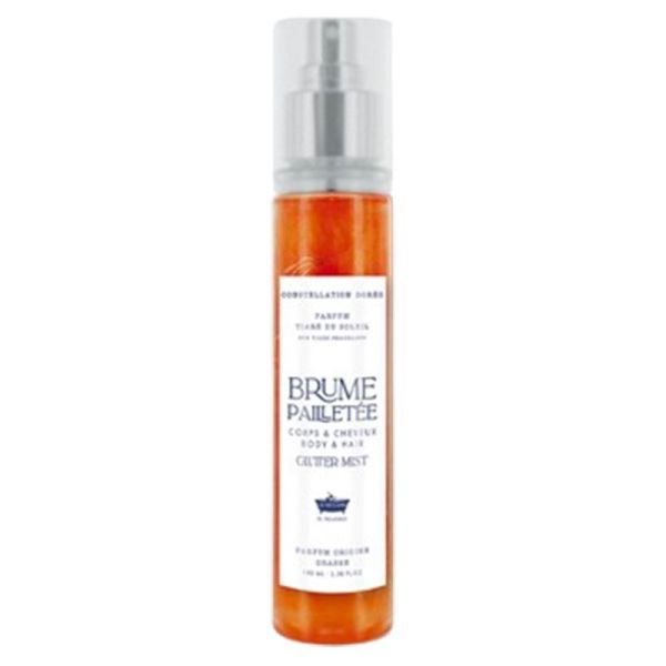 Les Petits Bains de Provence Brume Pailletée - Tiaré du Soleil - Constellation Dorée - 100ml