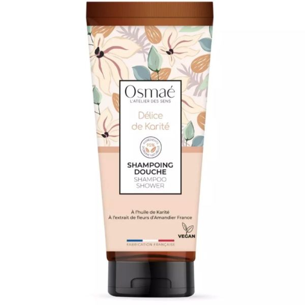 Osmaé Shampoing Douche Délice de Karité 200 ml - Douceur et confort
