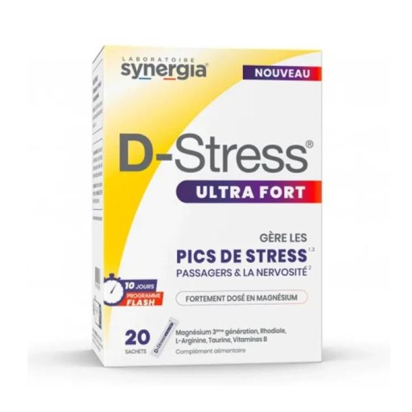 Synergia D-Stress Ultra Fort - 20 sachets