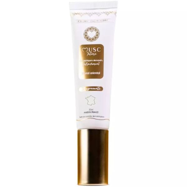 Musc Intime Gel Parfumant La Rayonnante - 30 ml - Monoï Oriental - Rafraîchissant, Apaisant et Sensoriel