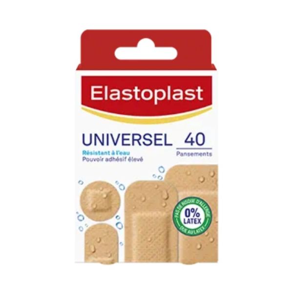 Elastoplast Universel 40 Pansements Résistants à l'Eau - 4 formats