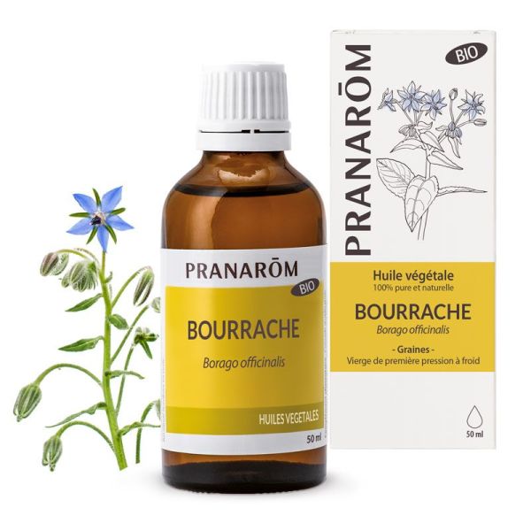 Pranarom Huile Végétale Bourrache 50ml