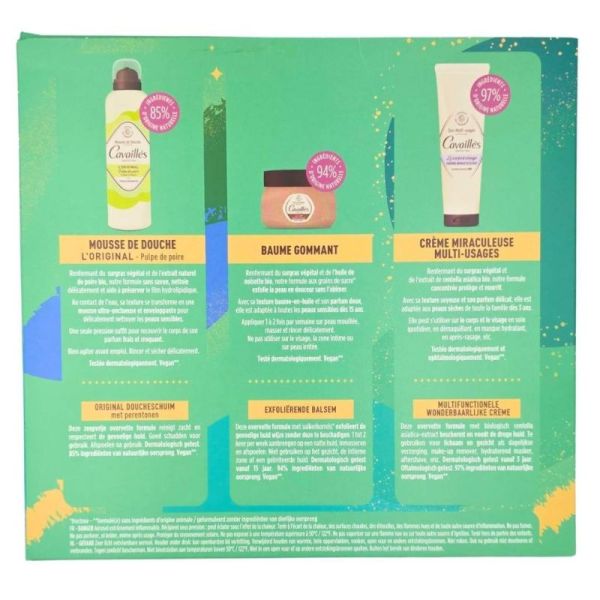 Cavaillès Coffret Le Rituel Vivifiant - Nettoie et hydrate la peau