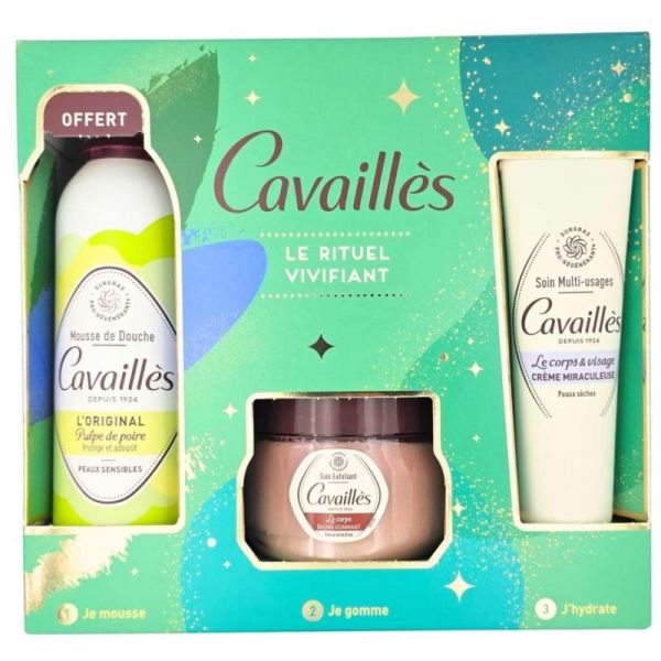 Cavaillès Coffret Le Rituel Vivifiant - Nettoie et hydrate la peau