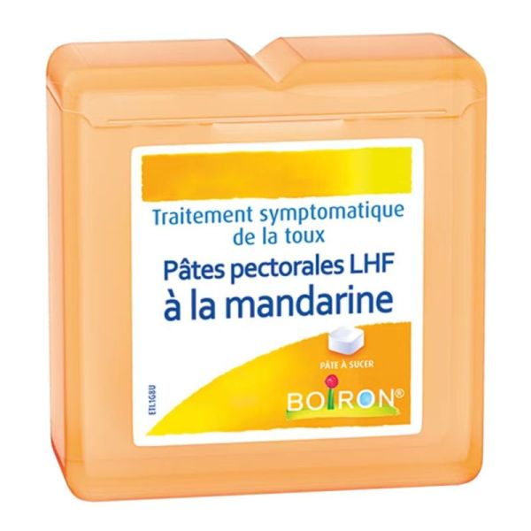 Boiron Pâtes Pectorales LHF à la Mandarine Traitement Symptomatique De La Toux - 70g