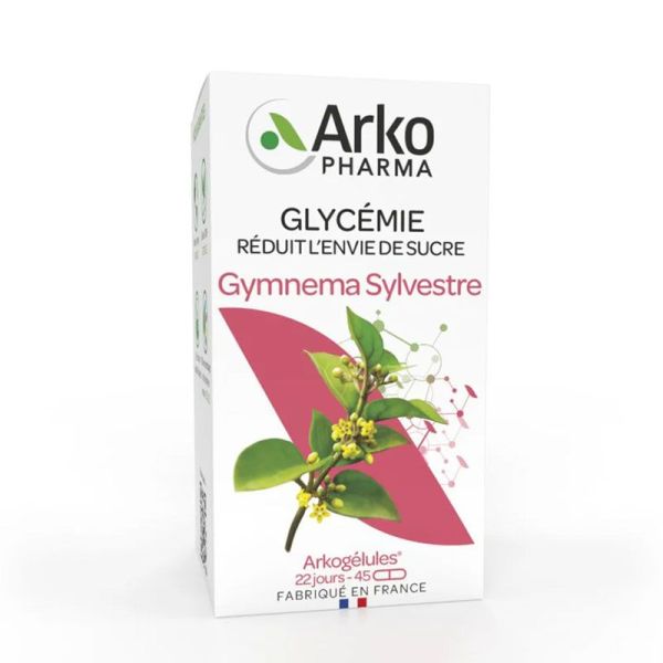 Arkopharma Arkogélules® Gymnema sylvestre - 45 Gélules - Contrôle du sucre & Équilibre glycémique