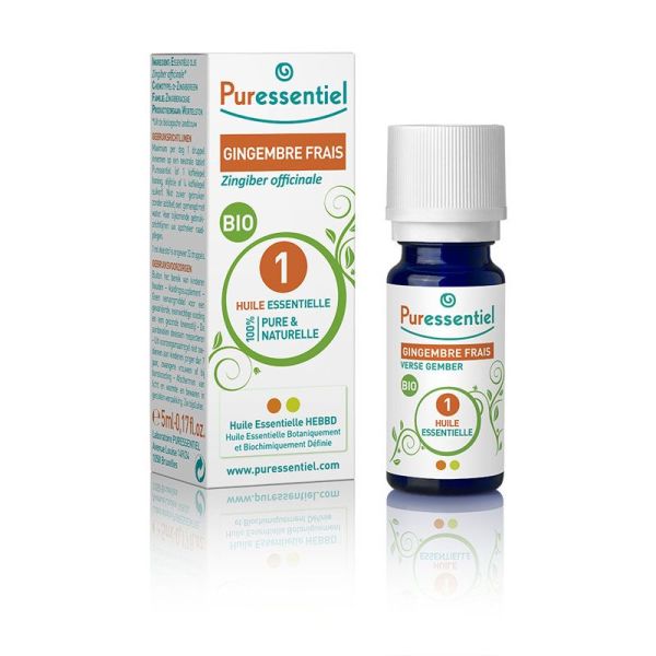 Puressentiel Huile Essentielle Gingembre Bio 5ml