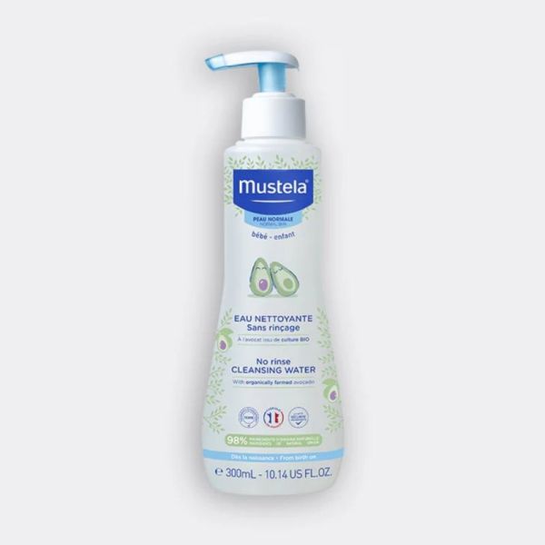 Mustela Sac à Dos Mes Premiers Produits - Gel lavant + Eau nettoyante + Lait hydratant + Crème change