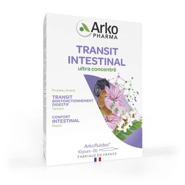 Arkopharma Arkofluides Transit Intestinal 20 ampoules