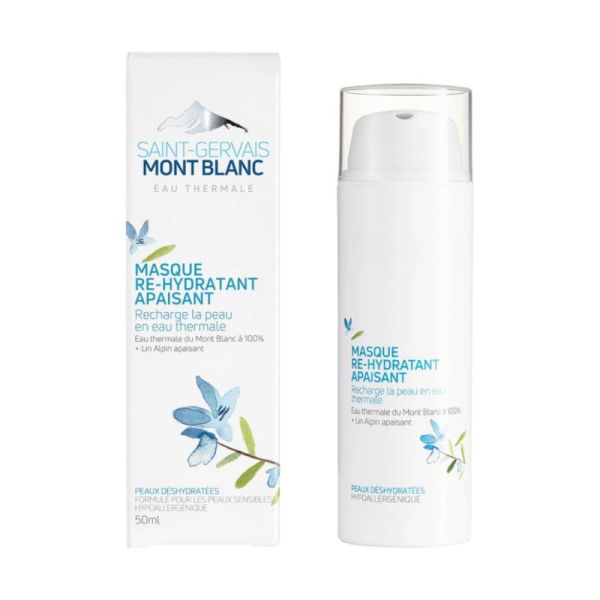 Saint-Gervais Mont Blanc Masque Réhydratant Apaisant - 50 ml