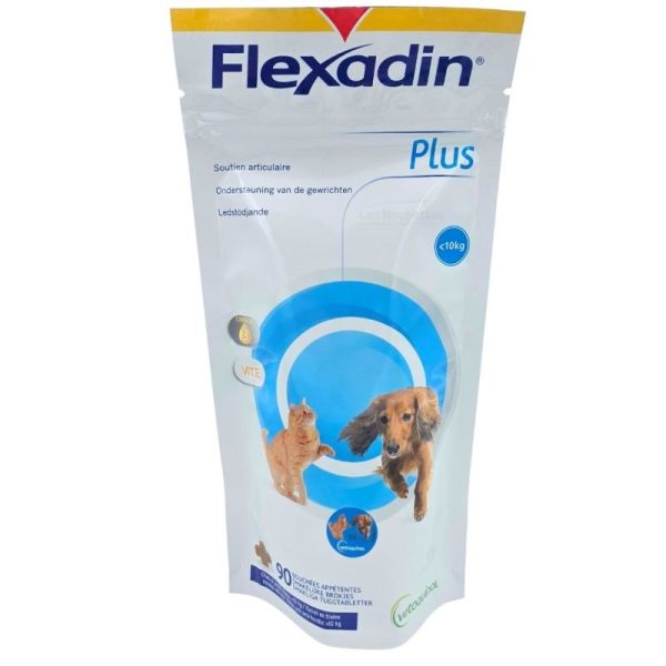 Vetoquinol Flexadin® Plus Mini Soutien Articulaire Chiens & Chats - 90 bouchées