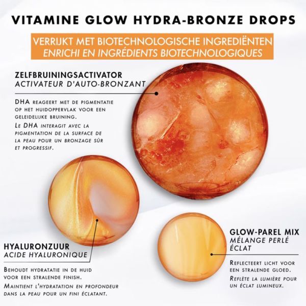 Biotherm Aquasource+ Vitamin Glow Hydra-Bronze Drops 50ml – Éclat et hydratation