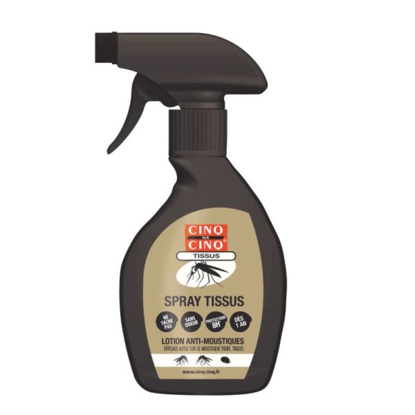 Cinq sur Cinq Spray Anti-Moustiques Tissus - 250 ml