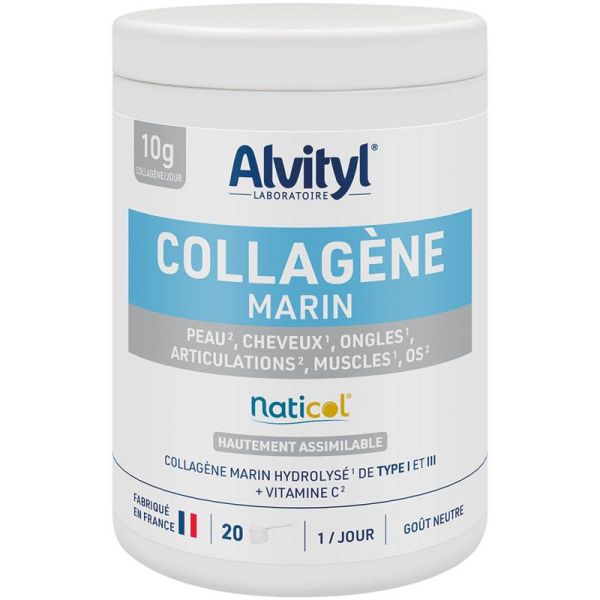 Alvityl Collagène Marin Hydrolisé de Type 1 & 3 - 210g