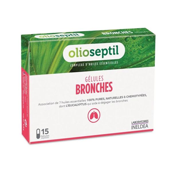 Ineldea Olioseptil Bronches - 15 Gélules